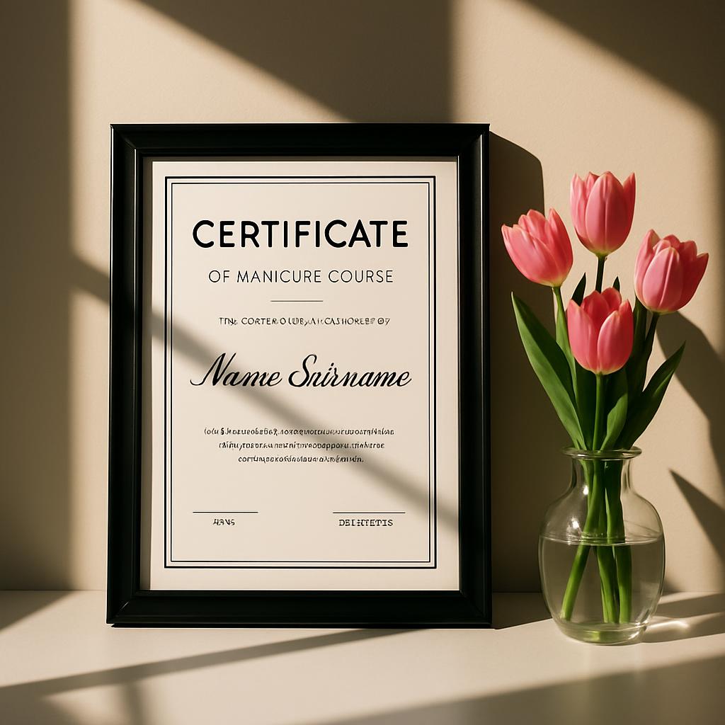 Serviço de manutenção pessoal em uma clínica de aulão de manicure e pedicure.